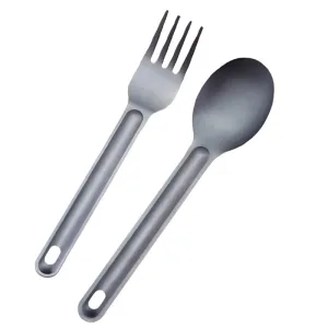 Ultralight Titanium Spork for Outdoor Camping and Picnic