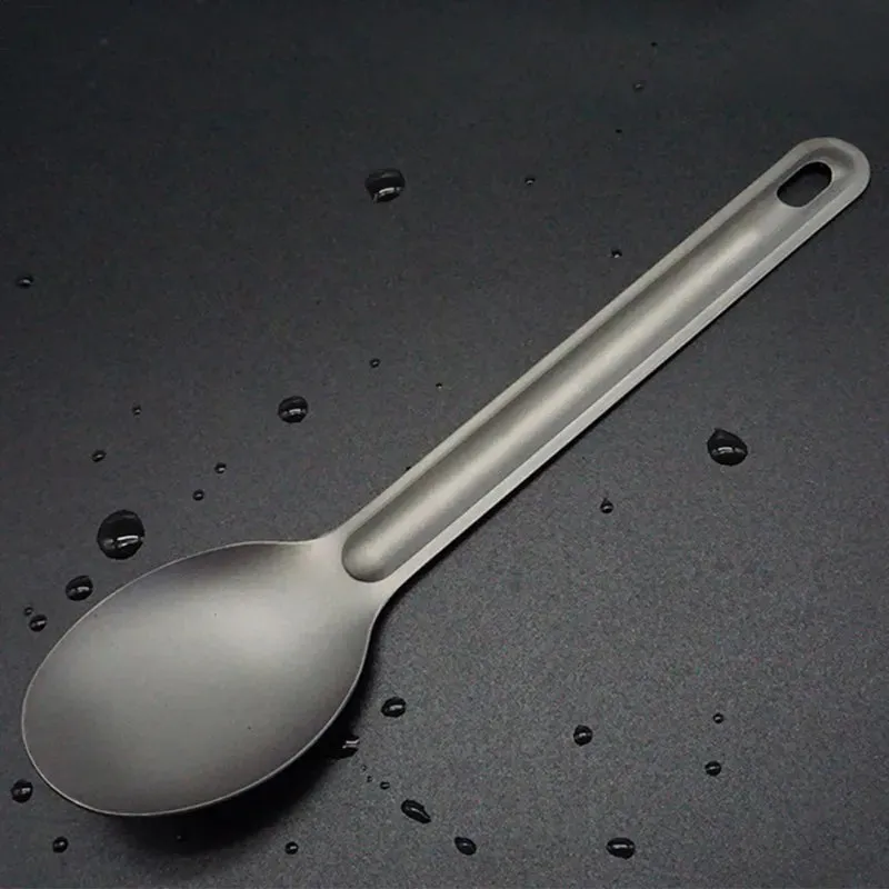 Ultralight Titanium Spork for Outdoor Camping and Picnic