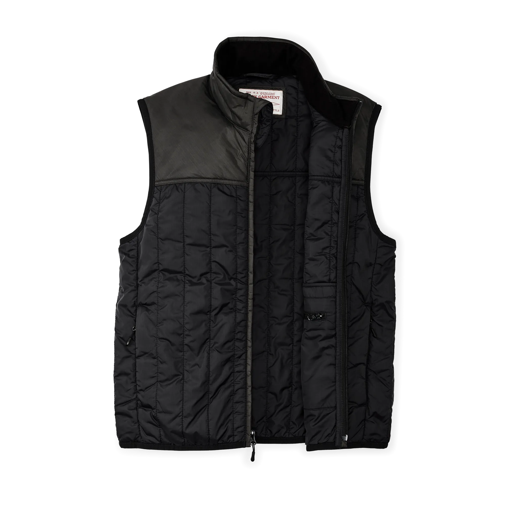 Ultralight Vest - Black / Olive Gray
