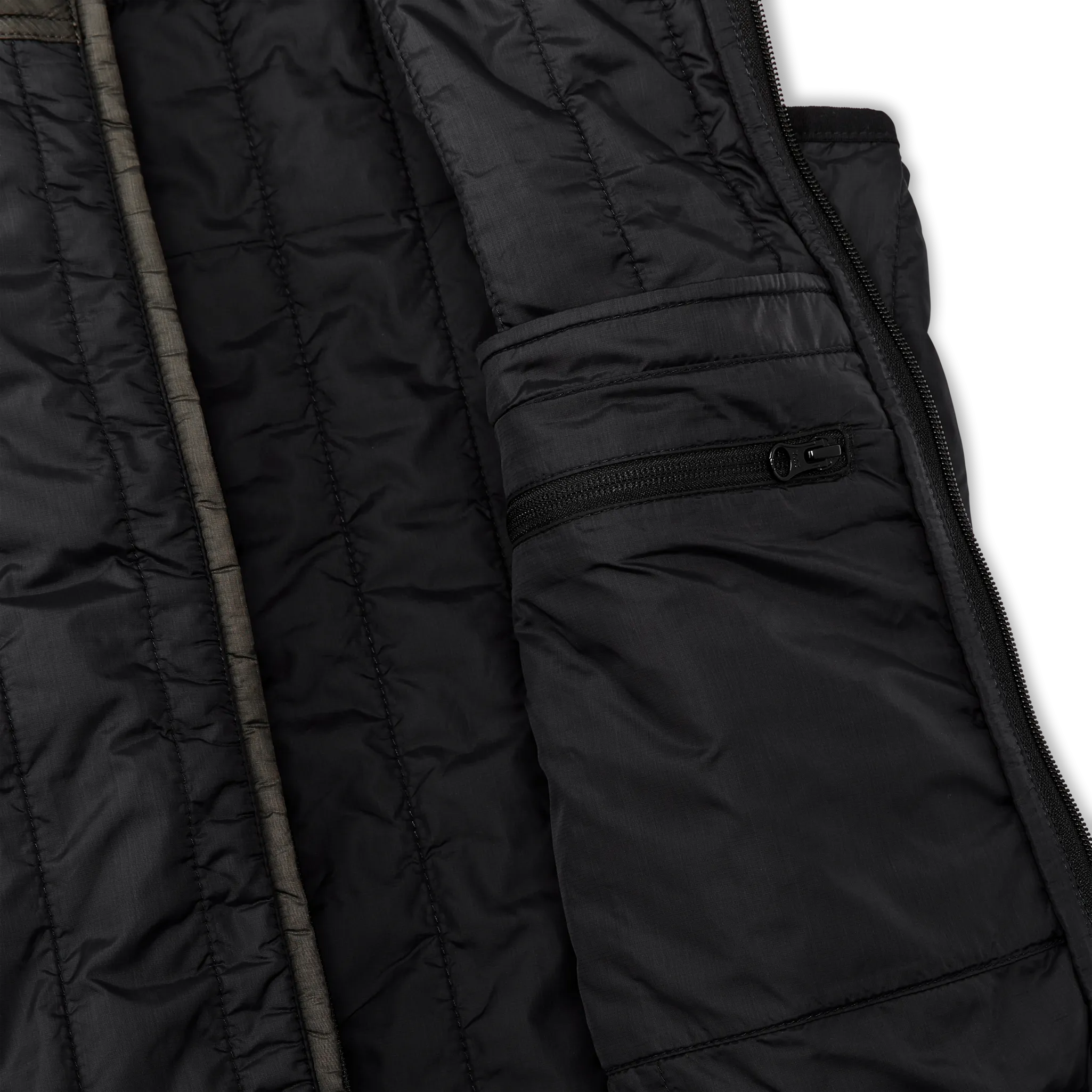 Ultralight Vest - Black / Olive Gray