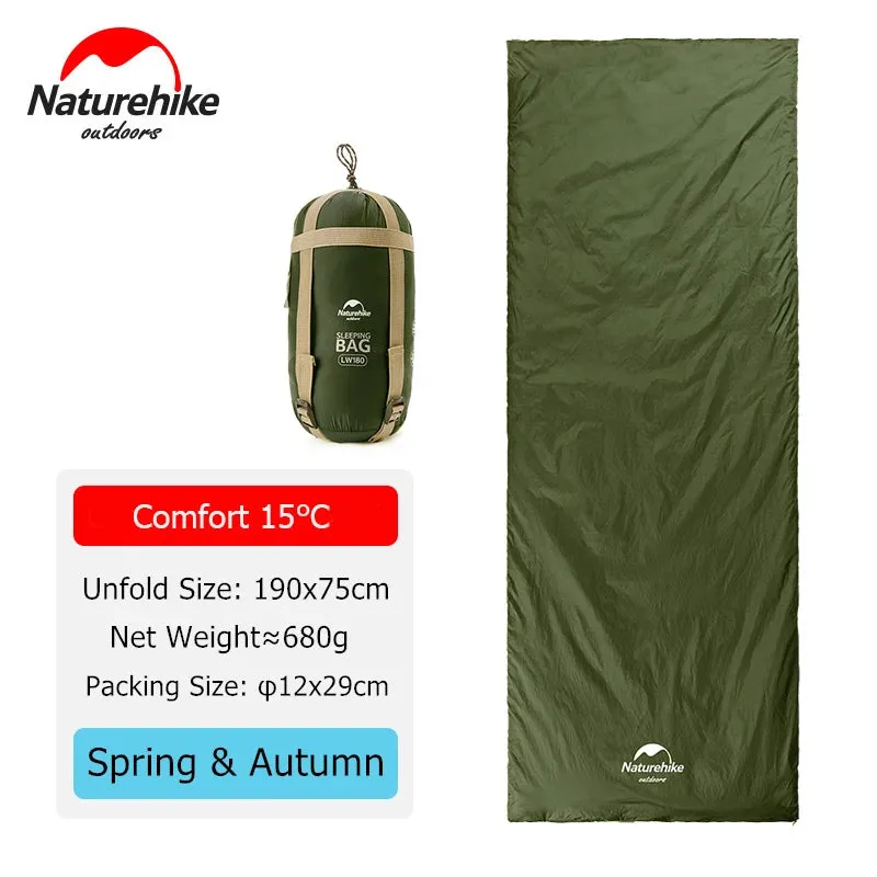 Ultralight Waterproof Cotton Sleeping Bag - Nature Hike Summer Hiking and Camping Tent Sleeping Bag
