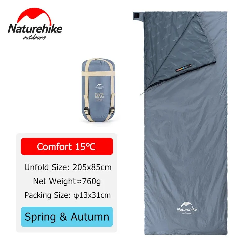 Ultralight Waterproof Cotton Sleeping Bag - Nature Hike Summer Hiking and Camping Tent Sleeping Bag