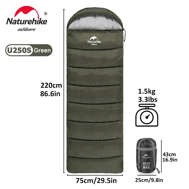 Ultralight Winter Cotton Sleeping Bag for Two – Warm, Spliceable, and Perfect for Camping