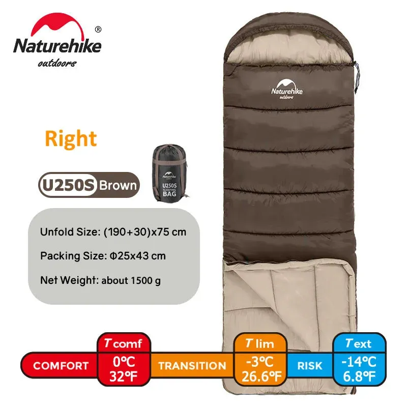 Ultralight Winter Cotton Sleeping Bag for Two – Warm, Spliceable, and Perfect for Camping