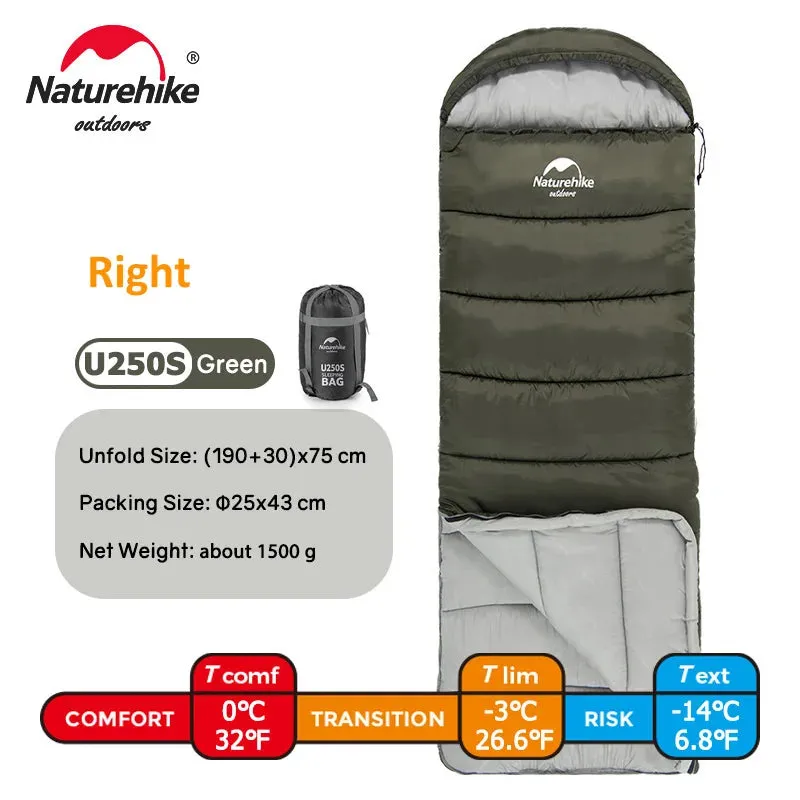 Ultralight Winter Cotton Sleeping Bag for Two – Warm, Spliceable, and Perfect for Camping