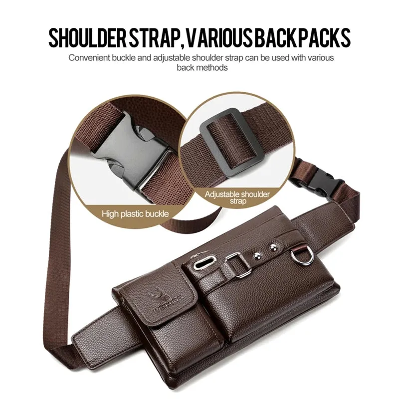 Unisex Single-Shoulder Sports Running Bag