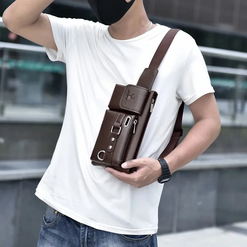 Unisex Single-Shoulder Sports Running Bag