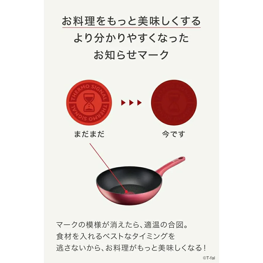 UNLIMITED 6X Rouge Non-Stick Stir Frypan 28cm G26219