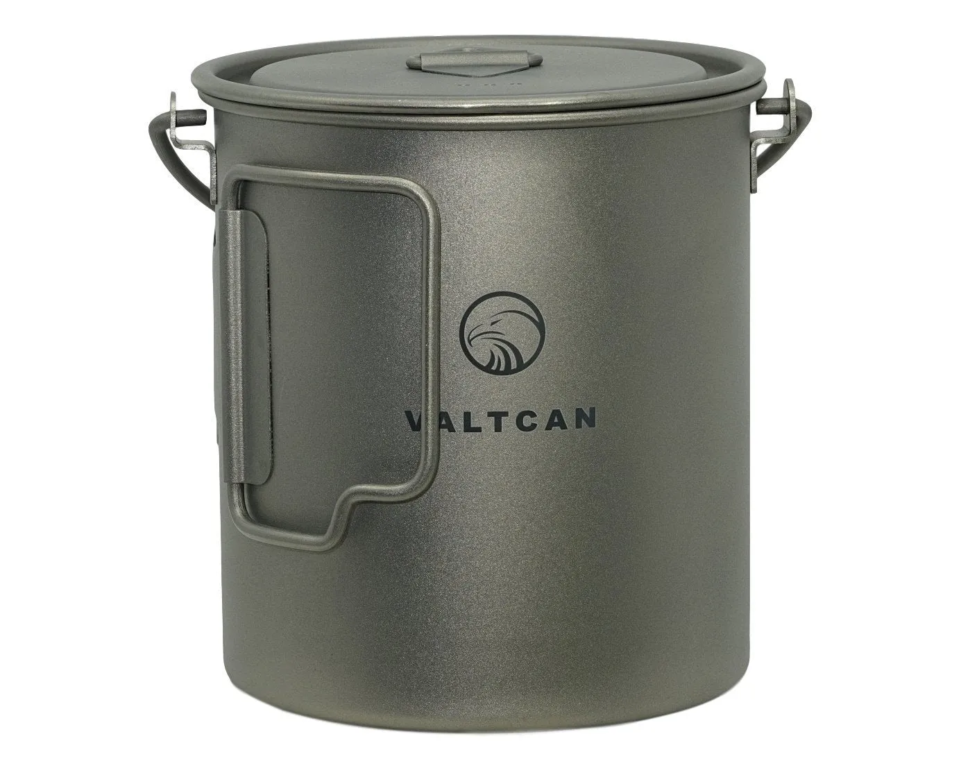 Valtcan Titanium Camping Pot 750ml with Handles 128g