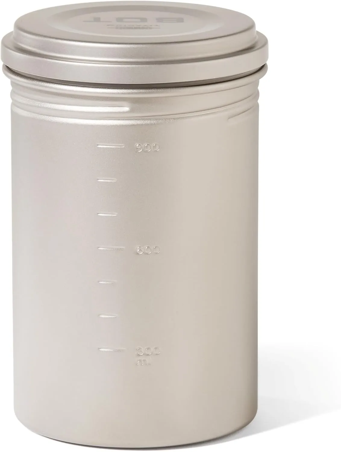 Vargo Titanium BOT Series | 1 Liter (34 oz.) Ultralight Water Bottle Cooking Pot Weighs 147 grams (5.2 oz.) | Backpacking Camping Multipurpose