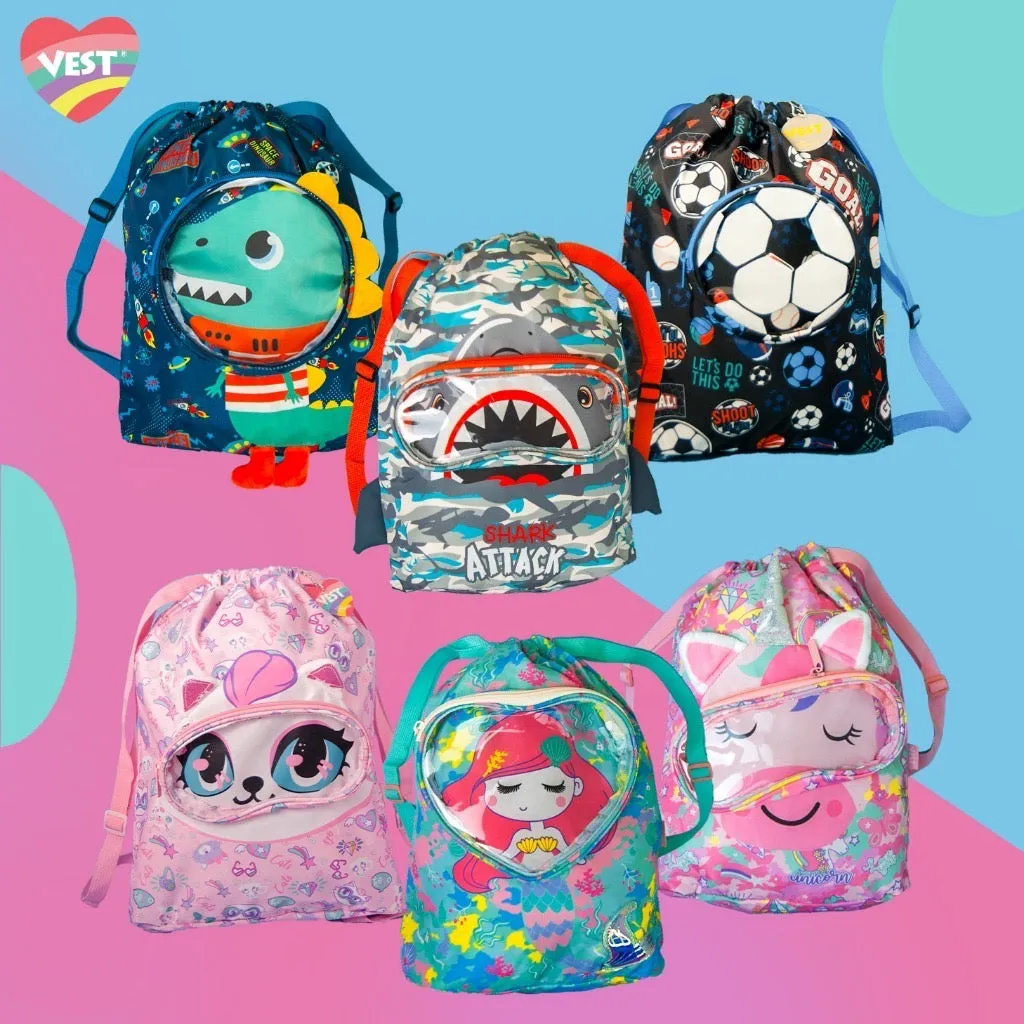 Vest Waterproof Drawstring Backpack