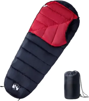 vidaXL Mummy Sleeping Bag for Adults Camping 3 Seasons