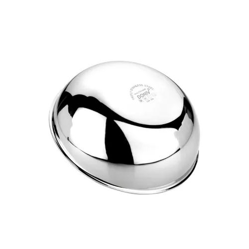 VINOD Doniv Titanium Triply Stainless Steel Tasla 32 cms, 5.80 Liter Capacity, Induction Friendly