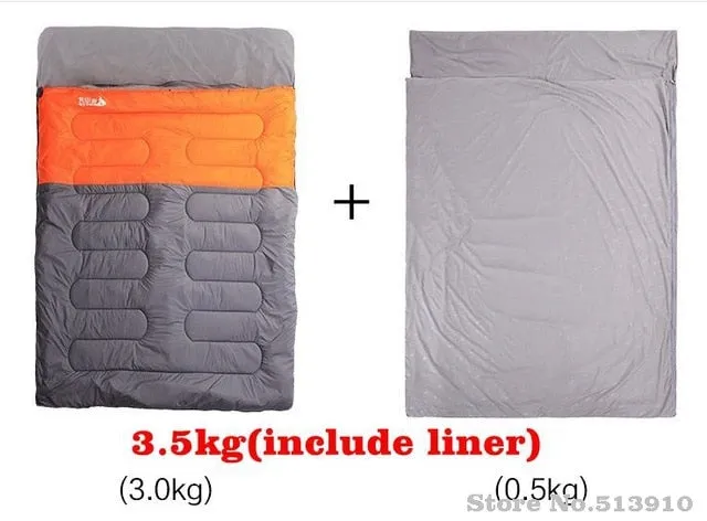 Voice-activated Break Bag Sleeping Practical design Outdoor Person BSWolf 2 Couple Camping Lovers Cotton Lunch Beach Indoor Envelop Adult Hiking Travel Picnic