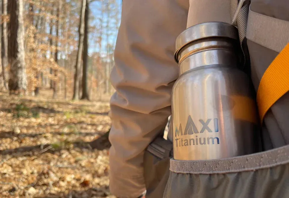 Water Maxi Titanium Reliable performance | Ultralight Bottle *00% satisfaction guarantee