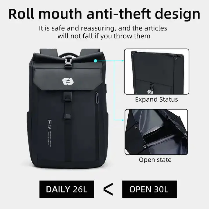 Waterproof Laptop Backpack for Sophisticated Professionals