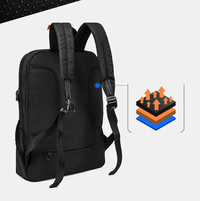 Waterproof Travel Backpack with USB Charging Port