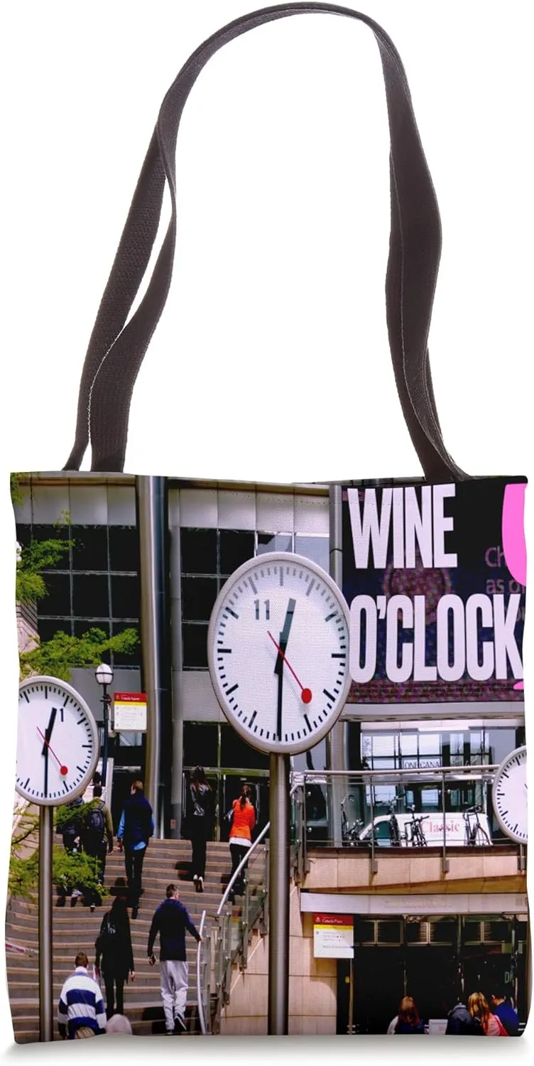 Wine O'Clock Tote Bag