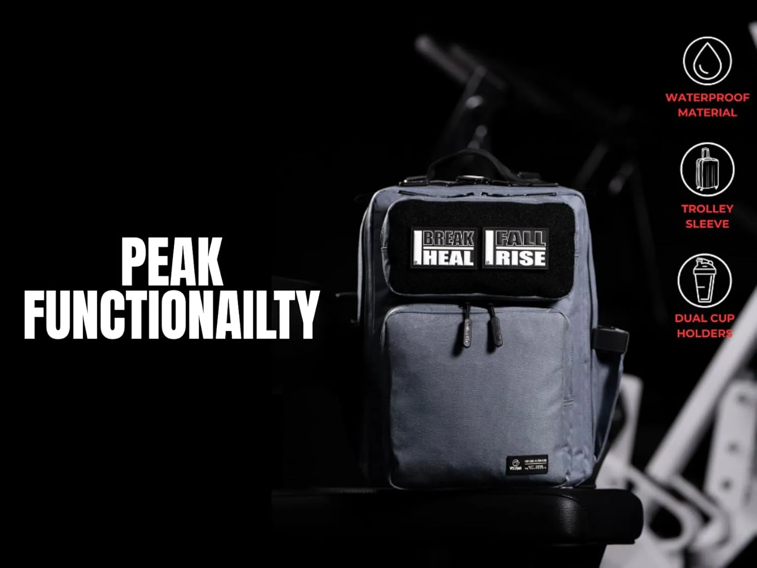 WOLFpak 15L Backpack (Anvil Gray)