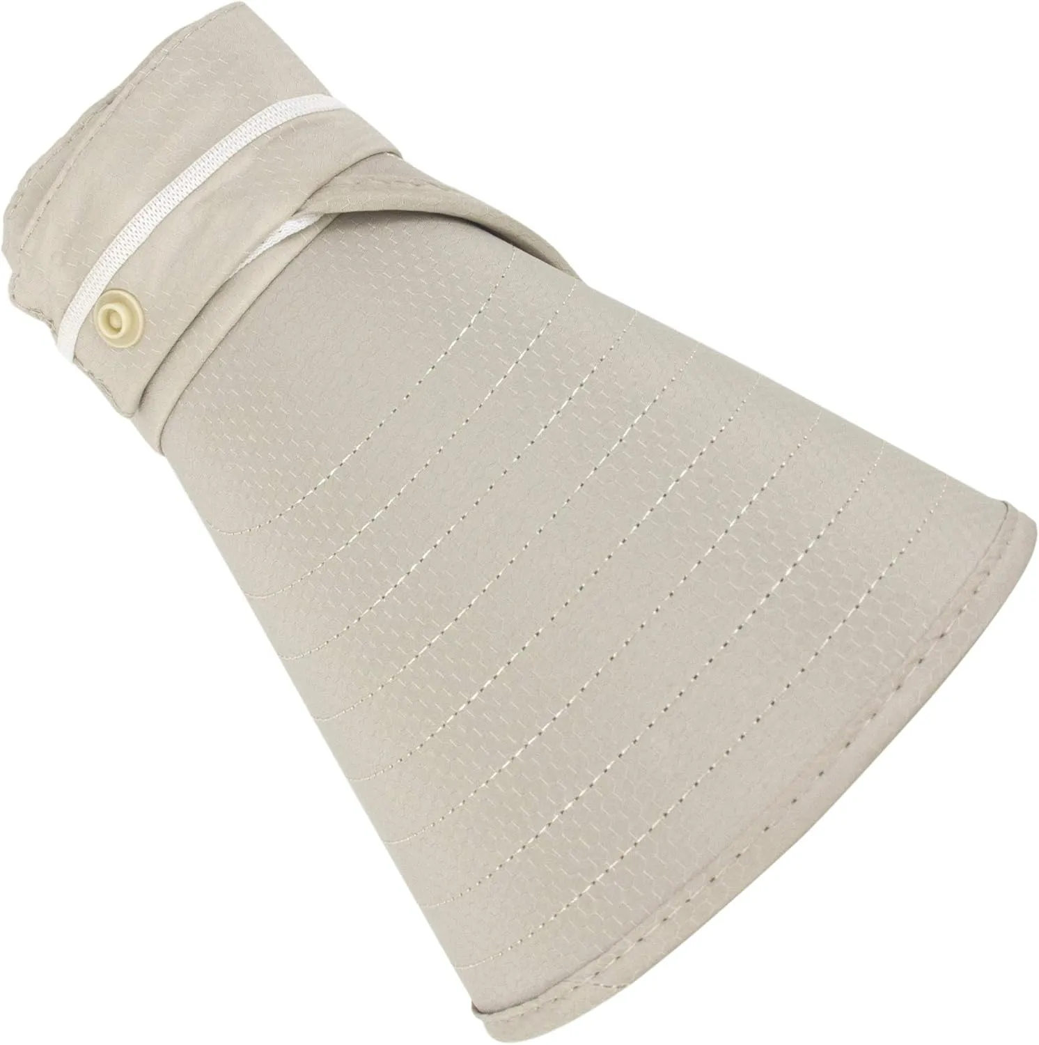 Women Sun Wide Brim UV Protection Fishing Hats Foldable Ponytail Summer Hat with Detachable Flap