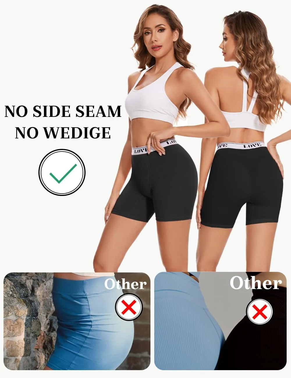 Womens Boxer Briefs High Waisted Modal Boy Shorts Underwear