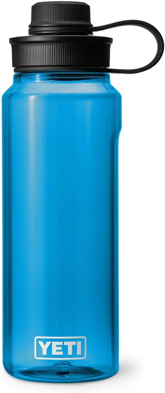 YETI Yonder Water Bottle with Yonder Tether Cap, Lightweight, Leakproof and BPA-Free