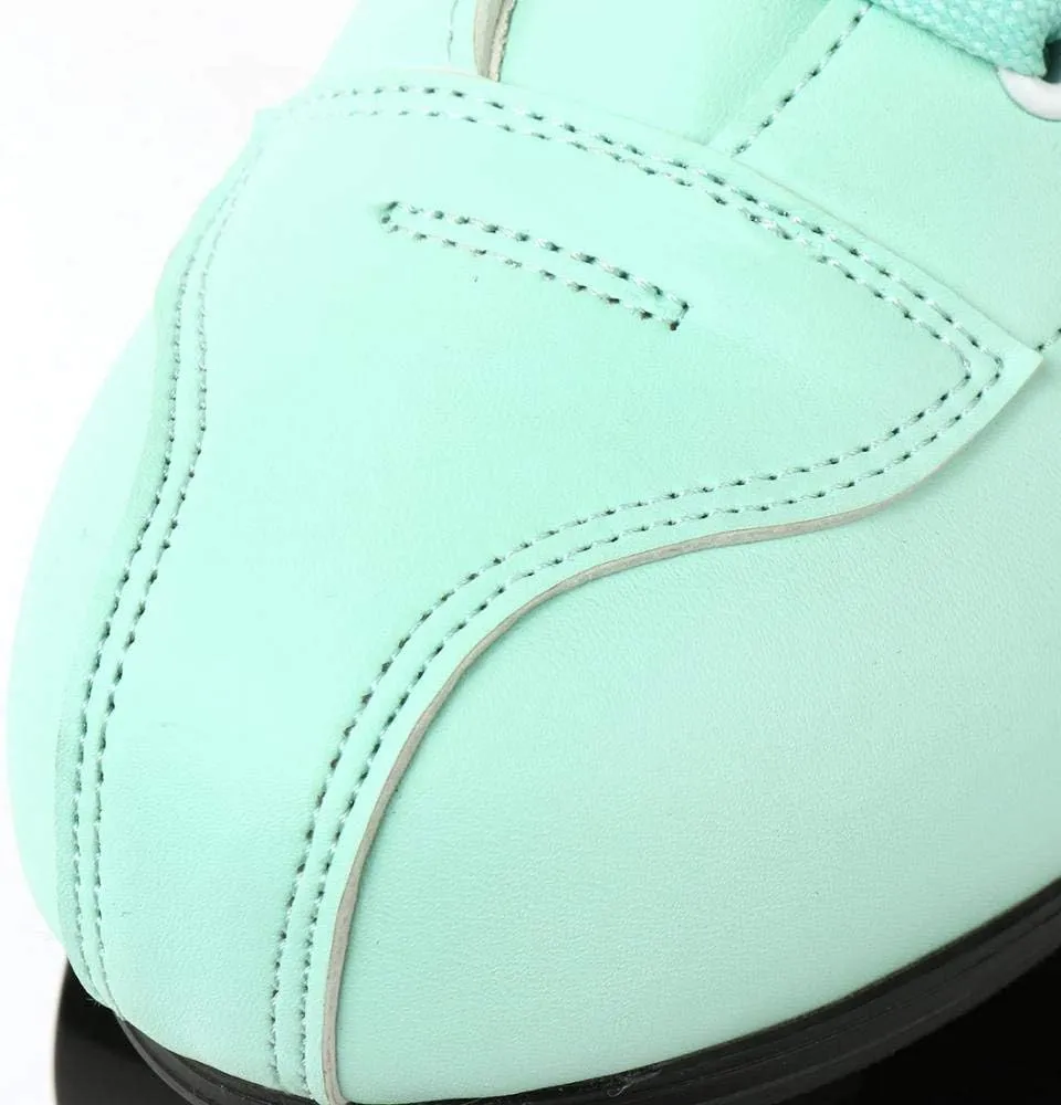 YYW Roller Skates for Women Men, High Top PU Leather Classic Double-Row, Indoor Outdoor, Beginner Shoes Bag
