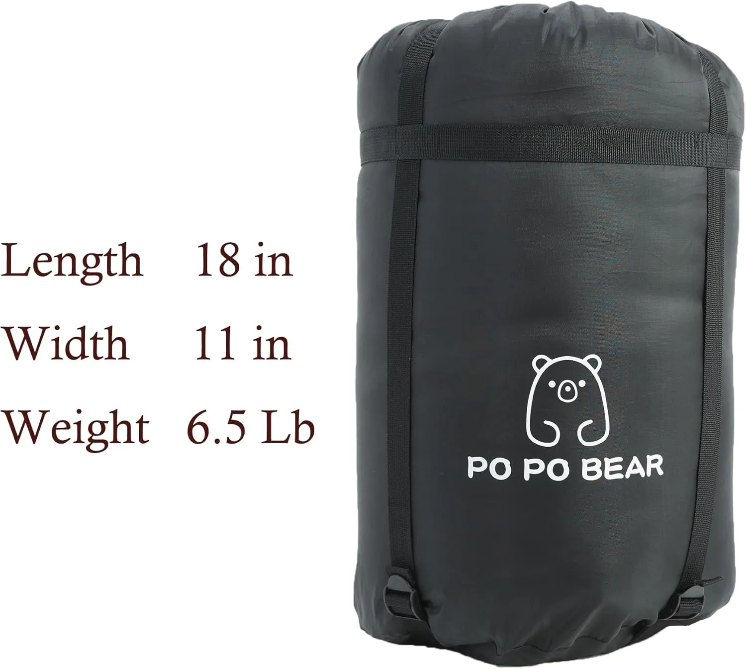 Zero Degree Sleeping Bag for Adults 100% Cotton Flannel Tall and Big