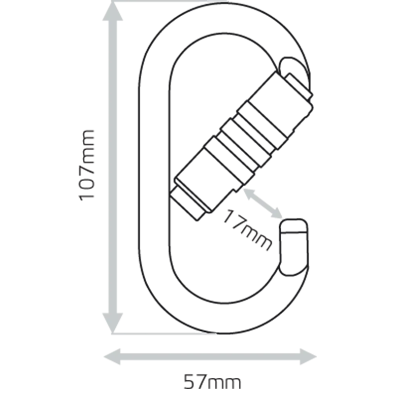 Zero Ox TriLock Carabiner